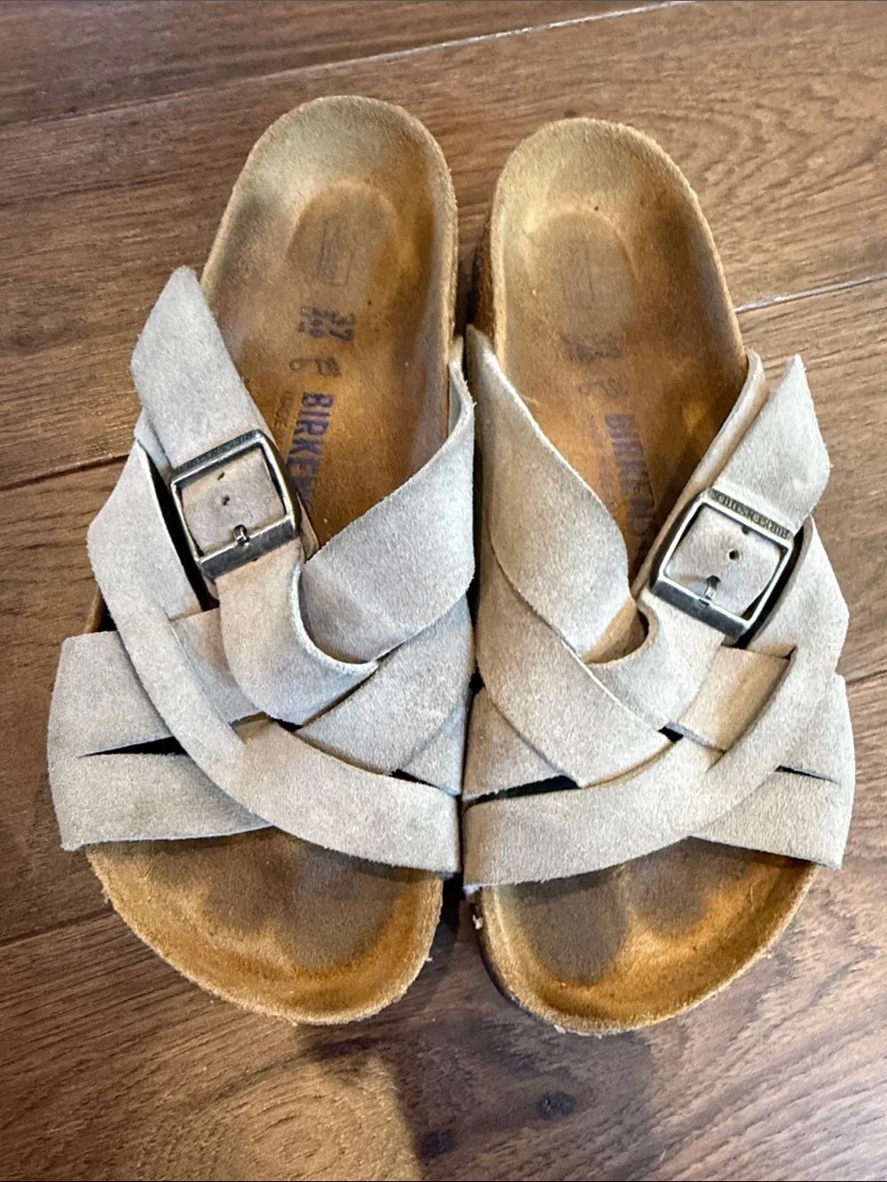 Birkenstock Lugano Soft Footbed Size 37 (6/6.5) - C33-068
